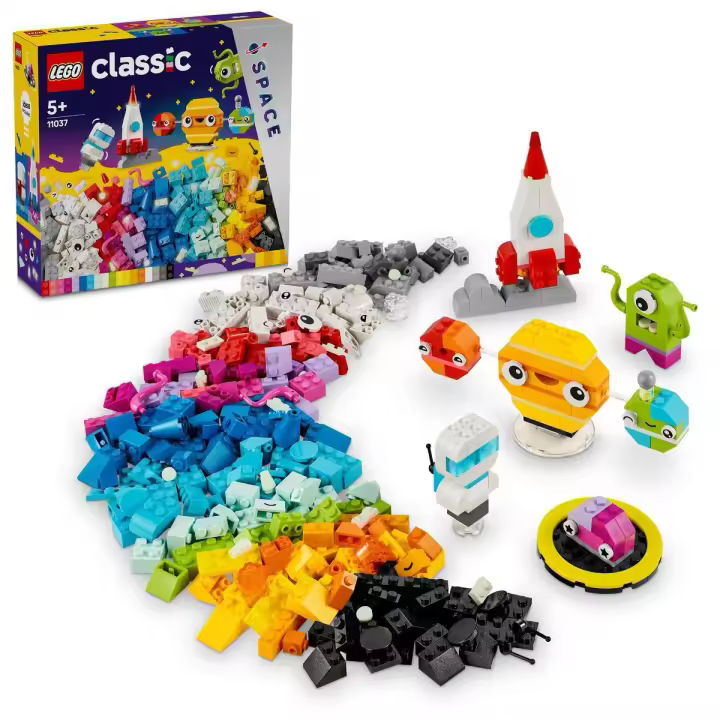 LEGO 11037 Classic Planetas Espaciales Creativos Sistema solar construible de juguete - 1