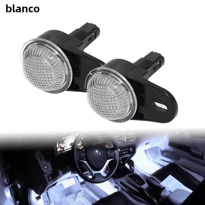 Luces LED De Courteos Para Pies Interior Para Dodge Ram 1500 2500 3500 Durango Jeep Grand Cherokee Wrangler Commander Liberty 12V Pack De 2 - 1