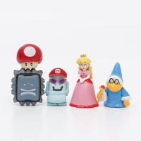 Super Mario Bros Figuras De Acción Kawaii PVC Juguete Modelo Para Niños Con Bolsa De Almacenamiento Set De 12-48pcs - details 9