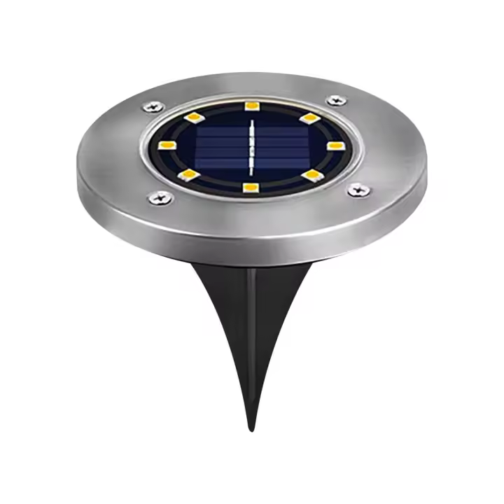 MATEL PIQUETA LED Solar Inox 1W 3 Unidades Luz Fría - 1