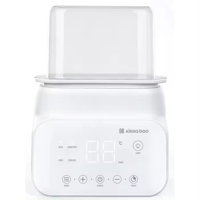Aquecedor duplo para biberões 4 em 1 Kikka Boo Handy Blanco - 1