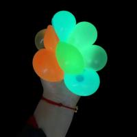 Bola De Pared Luminosa Para Desestresificación Juguetes De TPR Colores Aleatorios Para Niños Adolescentes Y Adultos Juguete De Comprimiso - details 3