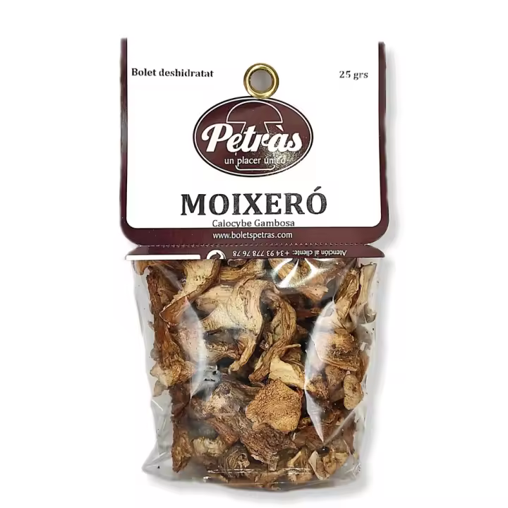 Setas Deshidratadas Moixeró Perrechico (Calocybe gambosa) Petràs bolsa de 25g - 1