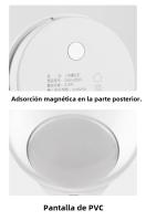 Luz Nocturna Sensor De Movimiento LED Para Armario Cargable Por USB Con Interruptor Táctil Dimmer Luz De Pasillo Y Escalera Batería 18650 Incluida - details 2