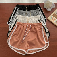 Shorts De Lino De Algodón Para Mujer Cintura Alta Oversized Moda Casual Deportiva Running Shorts Femeninos S-4XL - details 6