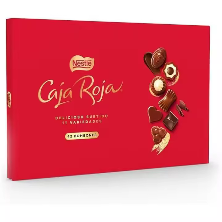 Nestle Bombon Caja Roja, 398gr. 42 bombones - 1