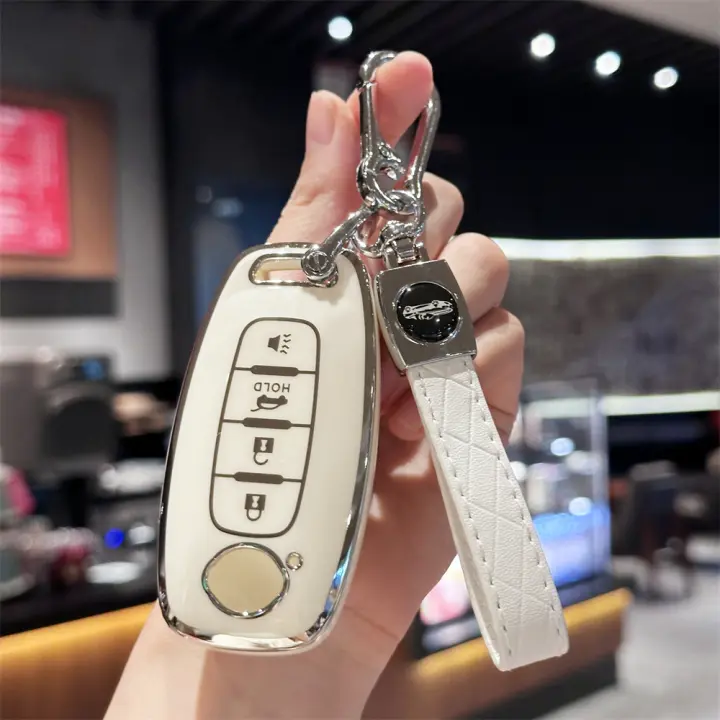 Funda Para Llave De Coche Nissan 2023 2024 2025 Con Llavero Cubierta Protectora Para Teana Aria Xuan Yi Segunda Generación - 1