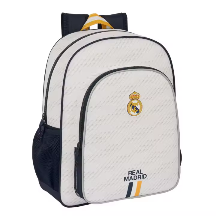 Safta Mochila Junior Adapt.Carro Real Madrid 1 Equip. 23/24 - Adaptable a Carro Portamochilas - 1