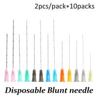Catéter De Inyección De Rellenador Con Punta Redondeada Para Filler 18G-30G 2 Piezas Por Paquete Uso En Relleno Facial Y Nariz - details 1