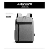 Mochila De Negocios Para Laptop Grande Capacidad Multifuncional Con USB Impermeable Para Hombres Bolsa De Hombro Casual Con Funda Trasera - details 23