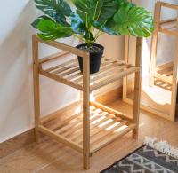 Estantería de Madera y Bambú - The Secret Home - Organizador Multiusos - 2 Baldas - details 1