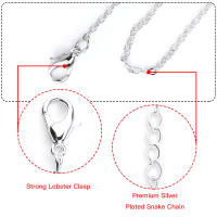 Collar Colgante De Cobre En Plata/Oro/Rosa Para Mujer 45CM 12 Piezas Herramientas De Joyería DIY Regalos De Joyería - details 3