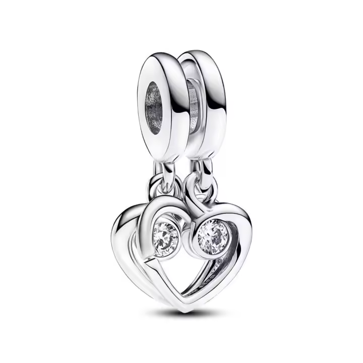 793232C01 - Charm Colgante Divisible en plata de ley Para Siempre​ 793232C01 PANDORA Raíz Joyas Pandora MUJER inicio Charm Pandora Mujer Pandora Original - 1