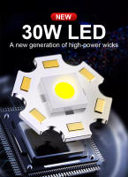 Linterna Táctica De Alta Potencia ABS Con Láser Blanco Y Batería Integrada Carga Por Tipo-C Luz De Emergencia Multifuncional Resistente Al Choque Y Agua - details 5