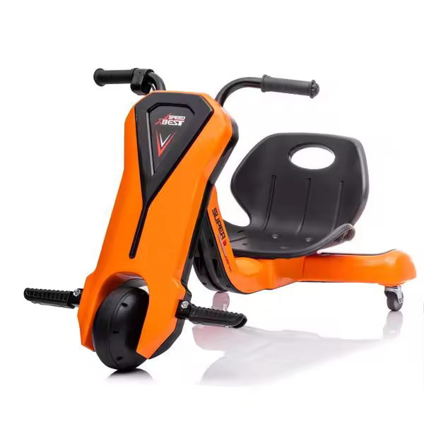 BABYCOCHES - Moto eléctrica para niños - Triciclo Eléctrico DRIFT 360º Drift para niños y niñas, Kart eléctrico para niños, Drifting Scooter Infantil de 12V, Moto de batería infantil con giros DRIFT 360º . Vehículo infantil coches a batería 12v. - 1