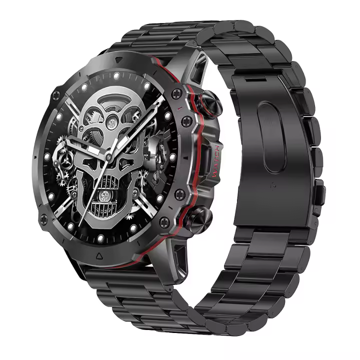 Reloj intelente para hombre with fitness mode, Pantalla táctil HD, Bluetooth, Llamadas, Agua Resistant, para Exteriores - 1