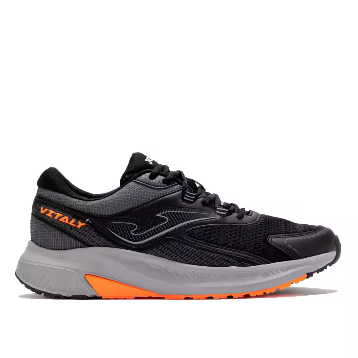 Zapatillas de Hombre Running Joma Vitaly 2531 Negra Gris 106123  Calzados DEPORTES Deportivos Running Joma MARCAS - 1