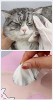 6pcs Guantes Desechables Para Mascotas Limpieza Profunda Desodorización Suave Sin Enjuague Especiales Para Gatos Y Perros Suministros De Peluquería - details 6