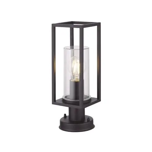 Gsc Evolution Farol de Jardín Sobremuro Serie Betka E27 Gris Antracita - Iluminación LED Personalizable - 1