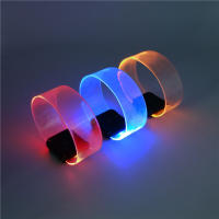 Pulseras LED Luminosas Para Deportes Al Aire Libre Y Fiestas. Pack De 10/20/50 Piezas. Brillo Duradero Para Halloween Y Otras Ocasiones. - details 2
