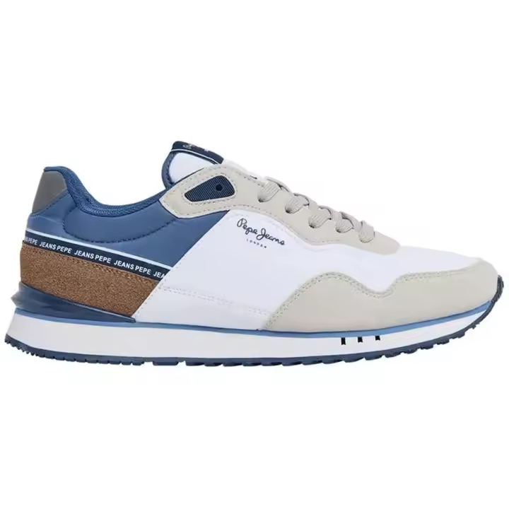 Calzado Lifestyle marca Pepe Jeans modelo Pms40001-800 para hombre en color blanco - 1