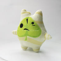 Muñeco De Peluche Korok Zelda Lloros De La Tierra 18cm Juguete Suave Para Niños Decoración De Habitación Verde Regalo De Cumpleaños - details 4