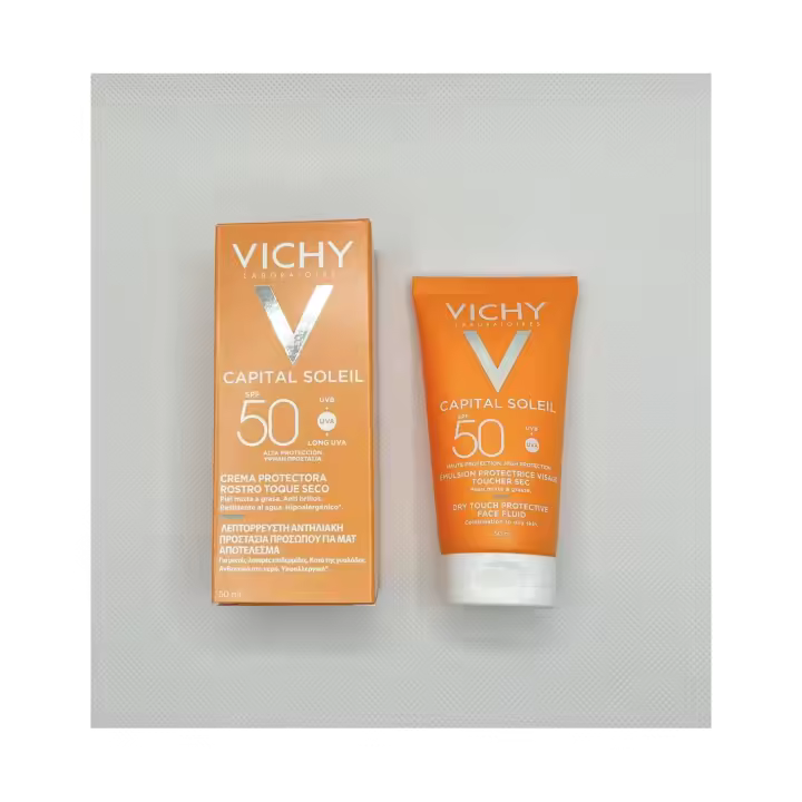 VICHY CAPITAL SOLEIL CREMA ROSTRO TOQUE SECO SPF50 50ML - 1