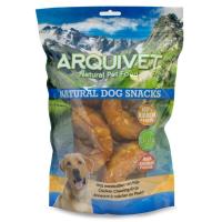 Aros masticables con Pollo 600gr - Roscos masticables - Snacks Natural para Perros - Snack Light Bajo en Grasa - Chuches, golosinas, premios, recompensas para Perros - 6 Donut para perros - Arquivet - details 2