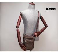 Bolso De Hombro Para Hombre WESTAL De Cuero Genuino Bolsa Mensajera Cruzada Para Tableta De 7.9 Pulgadas Y Móvil Bolsillo De Correa Estilo Vintage - details 20
