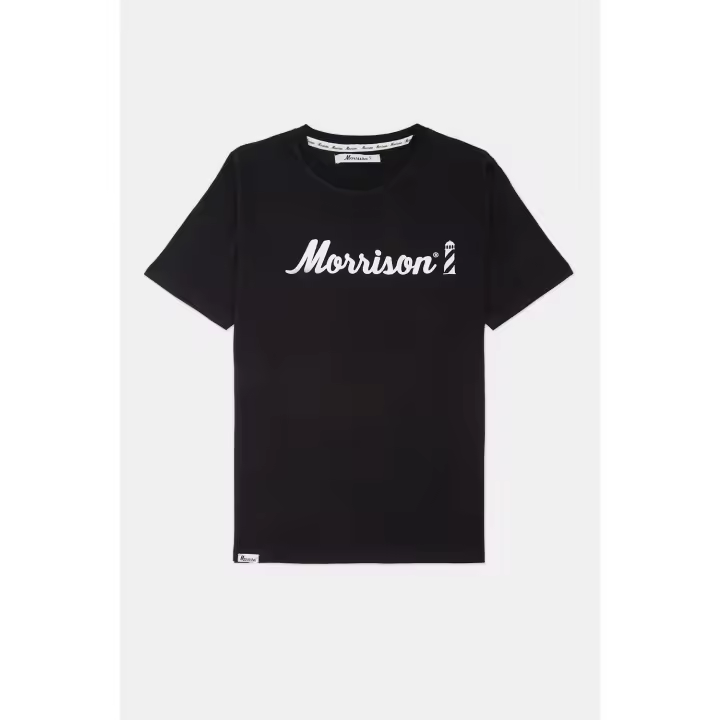 Original Negra     Camiseta Morrison Hombre y Mujer - 1