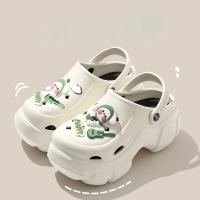 Nuevos Sandalias De Verano Para Mujer Y Niñas 2024 Clogs DIY Con Dibujos Animados Transpirables Para Jardín Y Playa - details 13