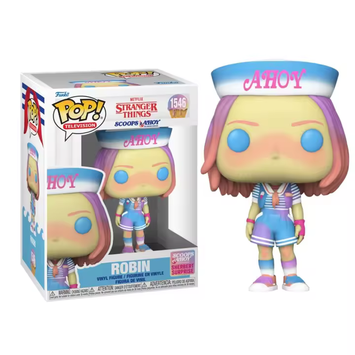 FUNKO POP! STRANGER THINGS – ROBIN BUCKLEY (SCOOPS AHOY), 79997, Nº1546, TIENDA CON LICENCIA OFICIAL - 1