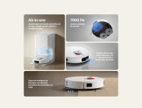 Official | Xiaomi Robot Vacuum X20 Pro, Estación base todo en uno con secado de aire caliente, Rendimiento potente y limpieza eficaz, Tecnología inteligente y ágil para evitar obstáculos - details 1