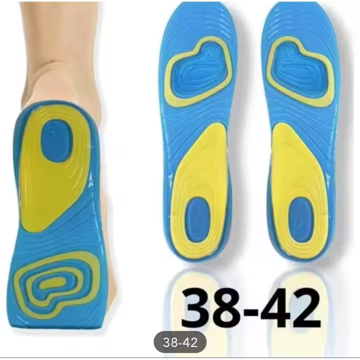 Plantillas de Gel Antideslizantes de Silicona para Zapatos Deportivos, Ortopedia y Cuidado de los Pies,Hombre y Mujer - 1