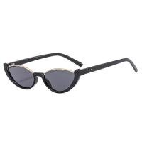 Gafas De Sol Vintage Para Mujer Con Ojos De Gato Pequeño Moda Half-frame Gafas De Sol Unisex Tendencia Lentes De Color Múltiple Tamaño Único - details 13