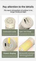 Lámpara De Camping LED Recargable USB De Doble Color Con 4 Modos Linterna Atmosférica De Ambiente Para Exterior Y Colgante - details 6