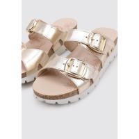 Panama Jack SHIRLEY  B10  Sandalias De Cuña Mujer Dorado - details 1
