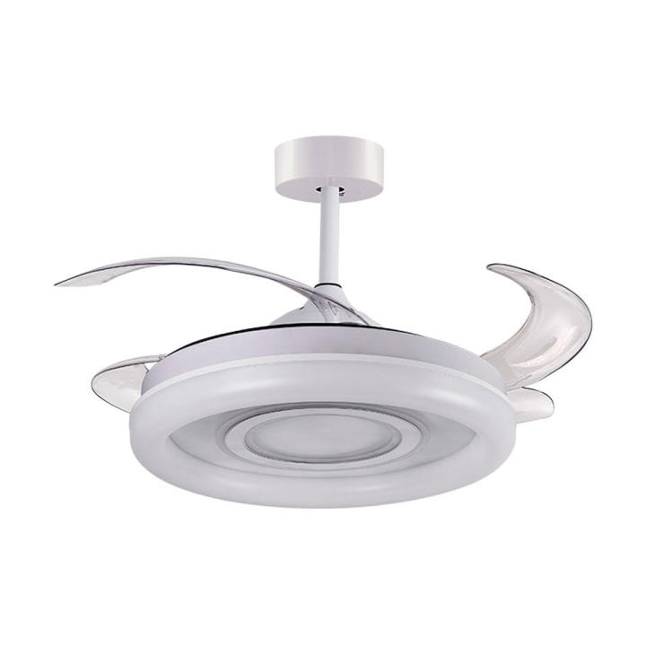 Ventilador de techo Amaltea Bel Air 116W 4 aspas retráctiles blanco Ø108 cm — oferta en Miravia