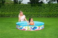 Piscina Infantil para Niños Redonda 152x30 cm, Fácil Montaje, Resistente y Segura Bestway Rígida - details 4
