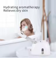 Humidificador De Vapor Facial Con Ozono Limpieza Profunda Para El Rostro Máquina De Vapor Para Spa En Casa Y Salón Cuidado De La Piel Blanqueador - details 9