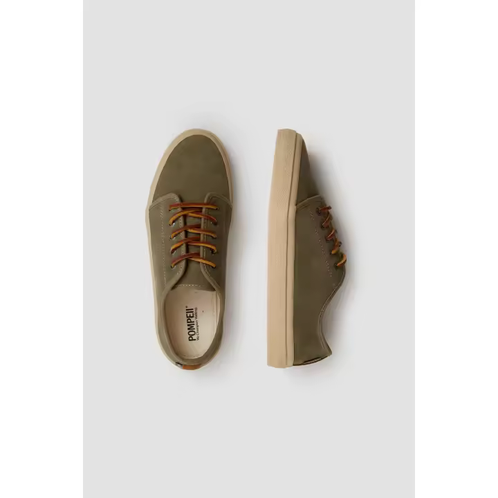 Pompeii Zapatillas modelo HIGBY V2 KHAKI – Elegancia y Sostenibilidad en un Solo Paso - 1