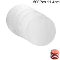 500Pcs Papel De Hueso Para Hamburguesa Separador De Matitas Congeladas Para Panqueques De Pollo Y Carne De Res Tamaño 10cm 11.4cm 15.3cm - details 3