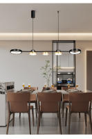Lámpara Colgante Moderna LED Para Comedor Sala De Estar Oficina Iluminación Lineal Larga Para Mesa De Comedor Y Cocina - details 20