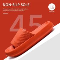Sandalias De Hueso Grueso Para Mujer EVA Suave Suela Cama De Nubes Pantuflas De Interior Antideslizantes Playa Verano 2025 - details 6