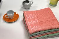 Purpura Home - Juego de 6 Paños de Cocina Rizo 100% Algodón Multicolor con Dibujos Bordados - details 3