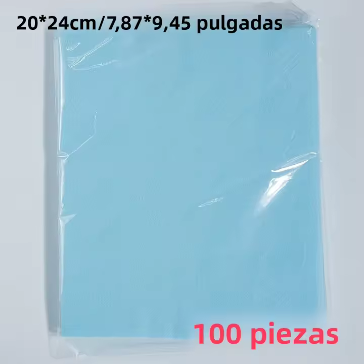 Papel Filtro De Vacío Para Arte De Uñas 100/300/500Pc 20*24cm Desechable Antipolvo Para Manicura Papel Filtro No Tejido - 1