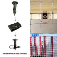 Clip De Metal Para Coche U-Tipo Herramienta De Tornillo Para Cubierta Del Motor Guardia De Salpicadura Parachoques Accesorios De Coche - details 4