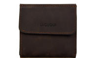 Cartera De Cuero Genuino Para Hombre Pequeña Y Delgada Con Bolsillo Monedas Portatarjetas Vintage Bolsa Para Dinero - details 3