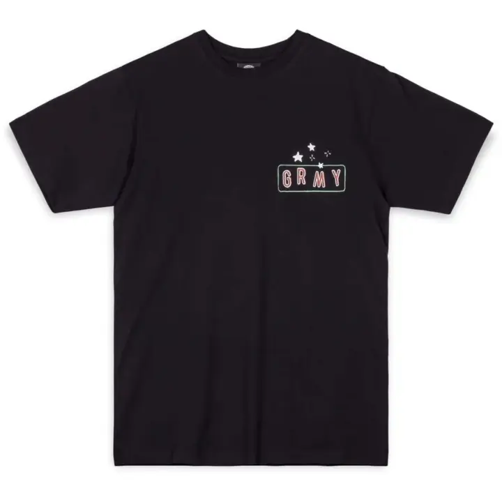 Camiseta de Manga Corta Grimey  para hombre en color negro - 1