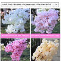 Arco De Boda De Seda Roja De 80cm Con Ramas De Cerezo Artificial Decoración Para Hogar Y Bodas Elemento De Decoración De Eventos - details 5